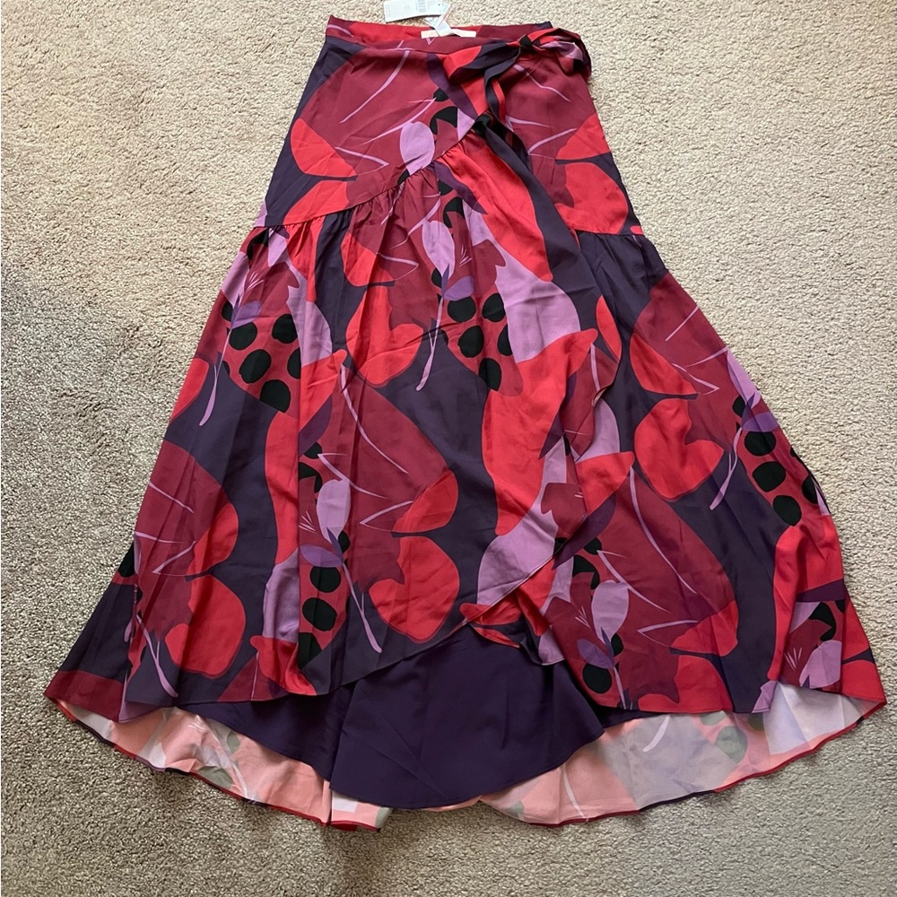 Hutch floral print wrap maxi skirt - purchased from Anthropologie NEW WITH TAGS